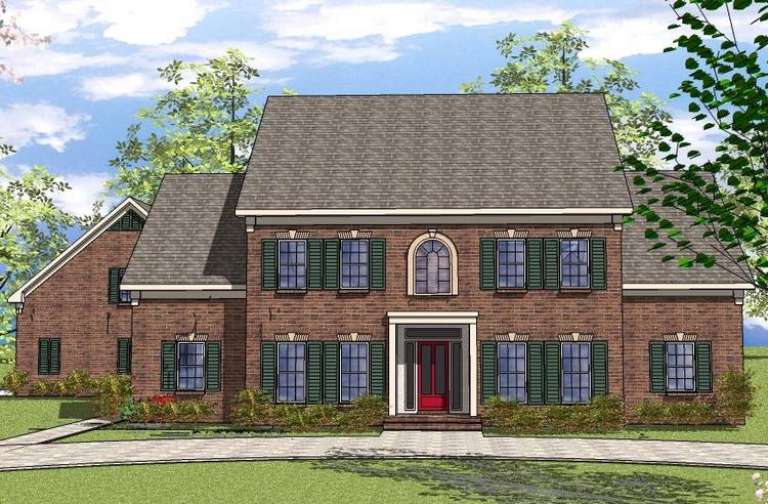 House Plan House Plan #14538 Front Elevation