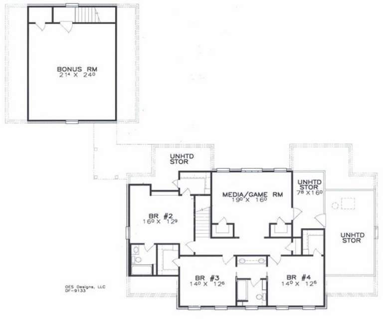 House Plan House Plan #14538 Drawing 2