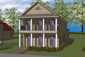 Southern House Plan #6471-00042 Elevation Photo