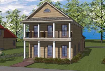 Southern House Plan #6471-00042 Elevation Photo