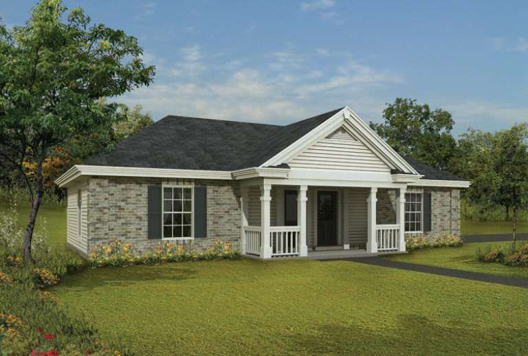 House Plan House Plan #14540 Front Elevation