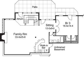 Floorplan 2 for House Plan #5633-00126