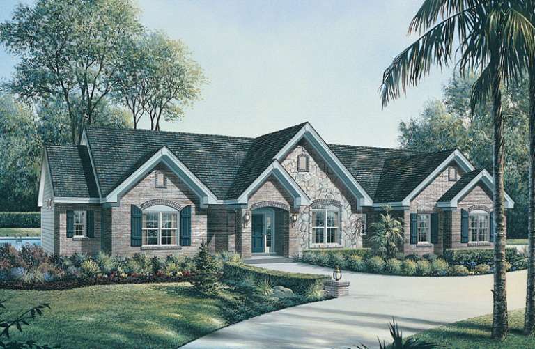 Traditional House Plan #5633-00127 Elevation Photo