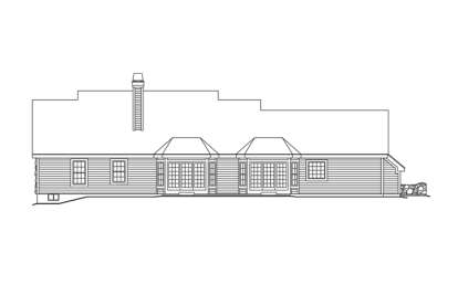 Southern House Plan #5633-00128 Elevation Photo