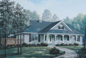 Traditional House Plan #5633-00129 Elevation Photo