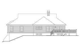 Traditional House Plan #5633-00129 Elevation Photo