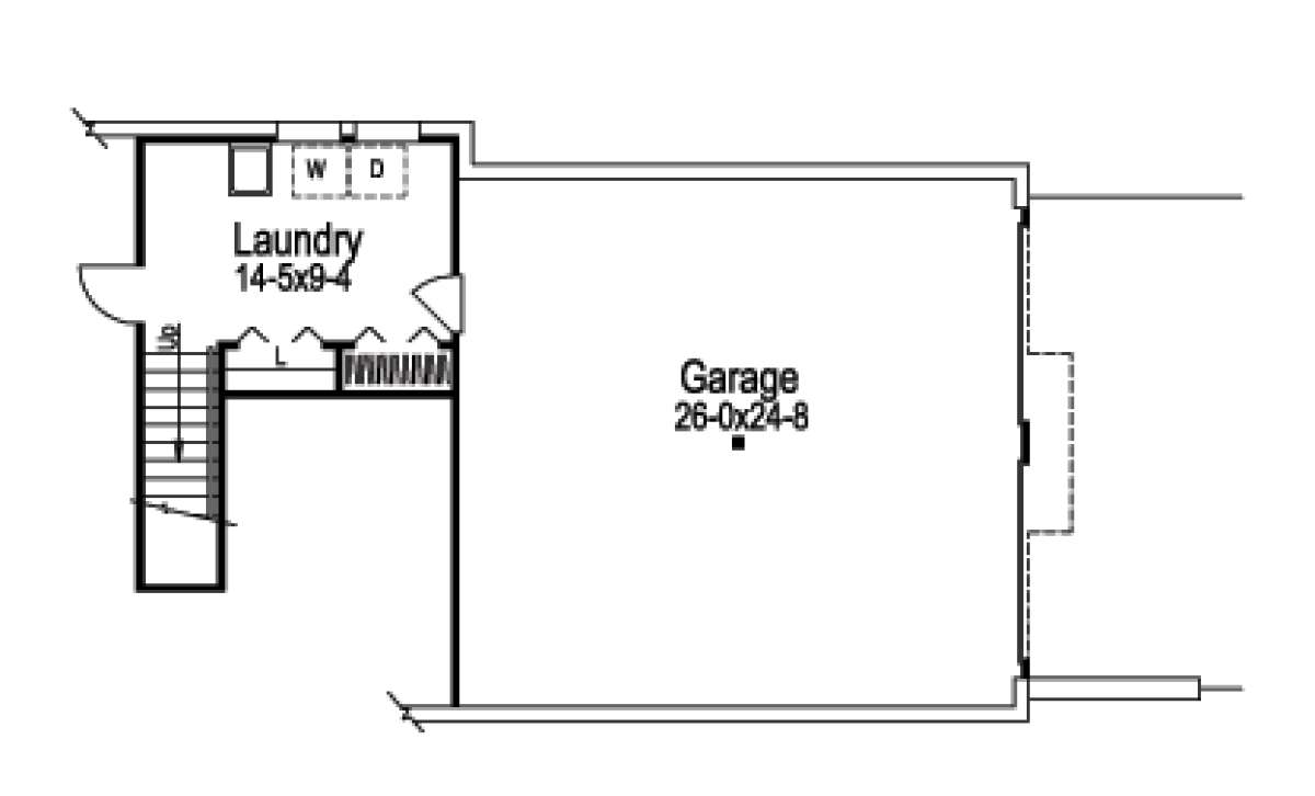 Floorplan 2 for House Plan #5633-00129
