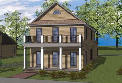 Southern House Plan #6471-00043 Elevation Photo