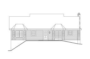 Ranch House Plan #5633-00131 Elevation Photo