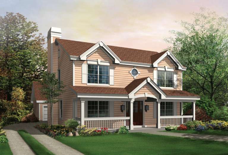 House Plan House Plan #14548 Front Elevation
