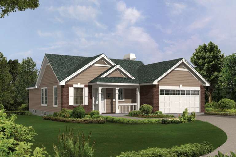 House Plan House Plan #14551 Front Elevation