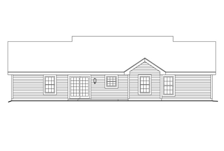 Country House Plan #5633-00136 Elevation Photo