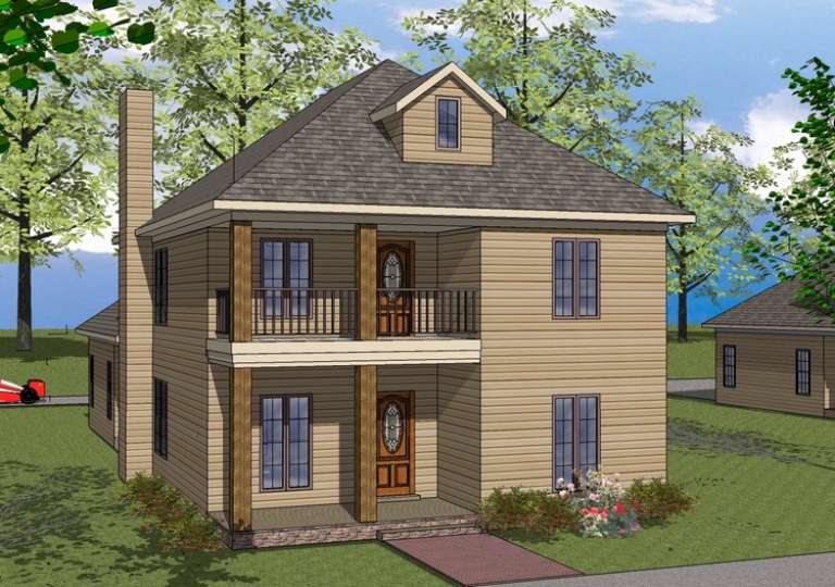 House Plan House Plan #14555 Front Elevation