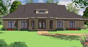 Contemporary House Plan #6471-00048 Elevation Photo