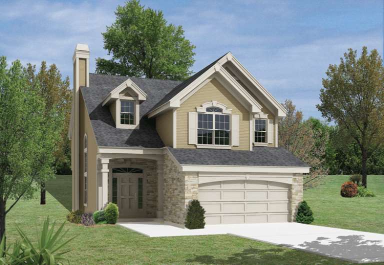 House Plan House Plan #14558 Front Elevation