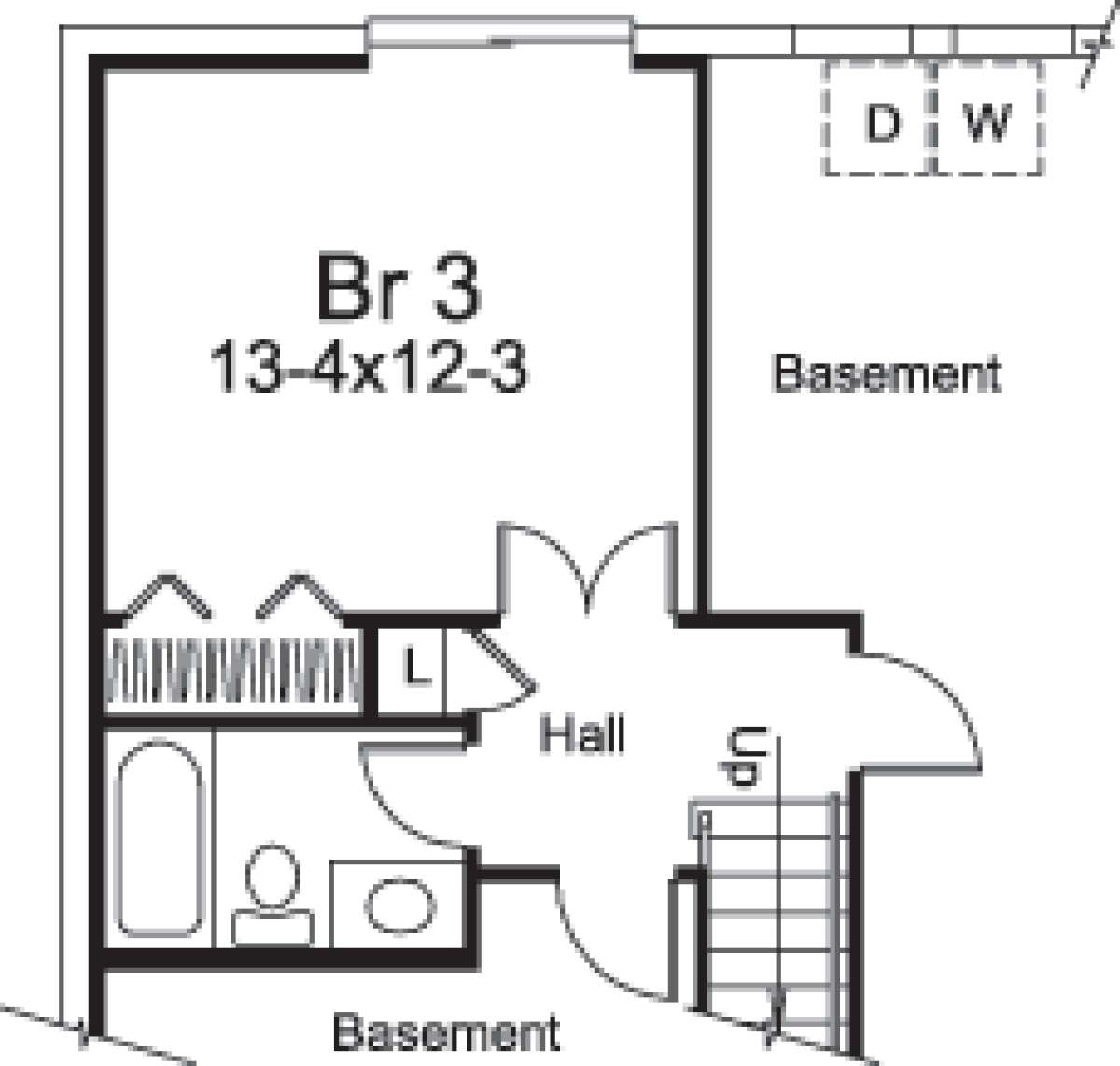 Floorplan 2 for House Plan #5633-00138