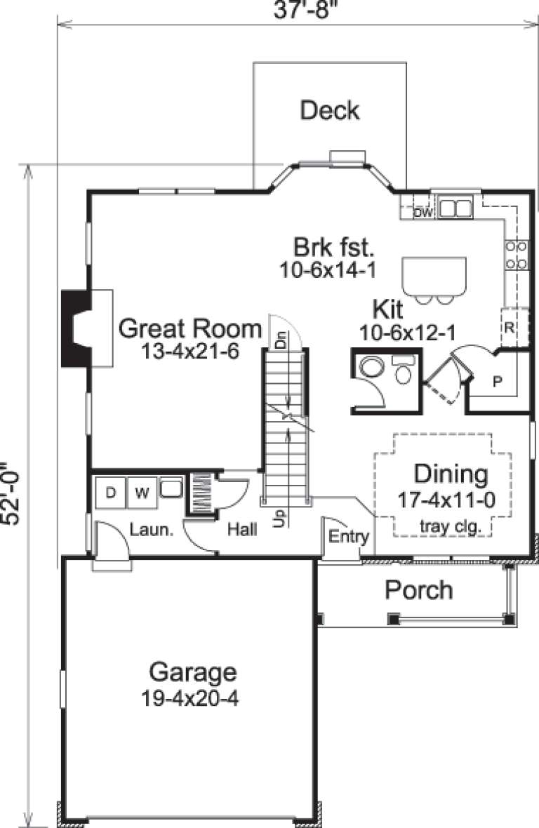 House Plan House Plan #14561 Drawing 1