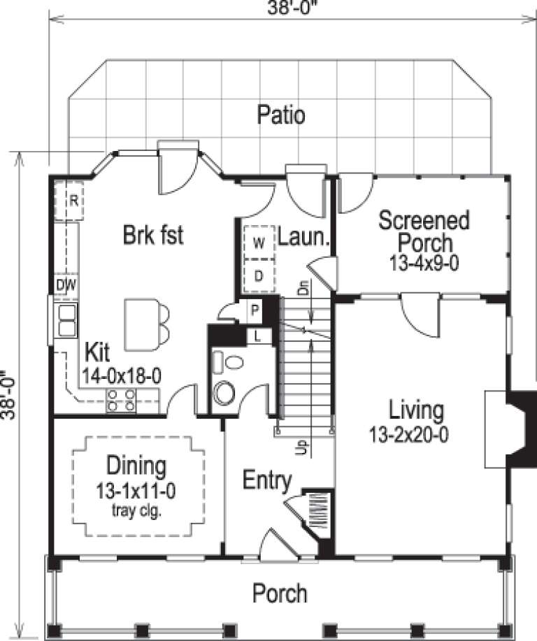 House Plan House Plan #14562 Drawing 1
