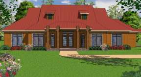 French Country House Plan #6471-00050 Elevation Photo