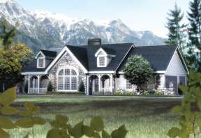 Country House Plan #5633-00147 Elevation Photo