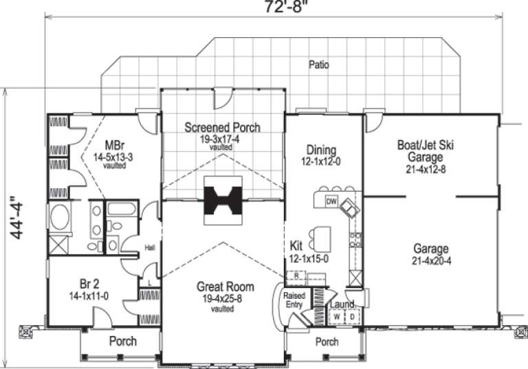 House Plan House Plan #14570 Drawing 1