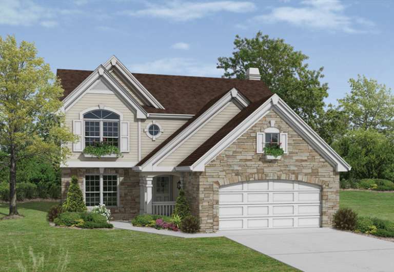 House Plan House Plan #14571 Front Elevation