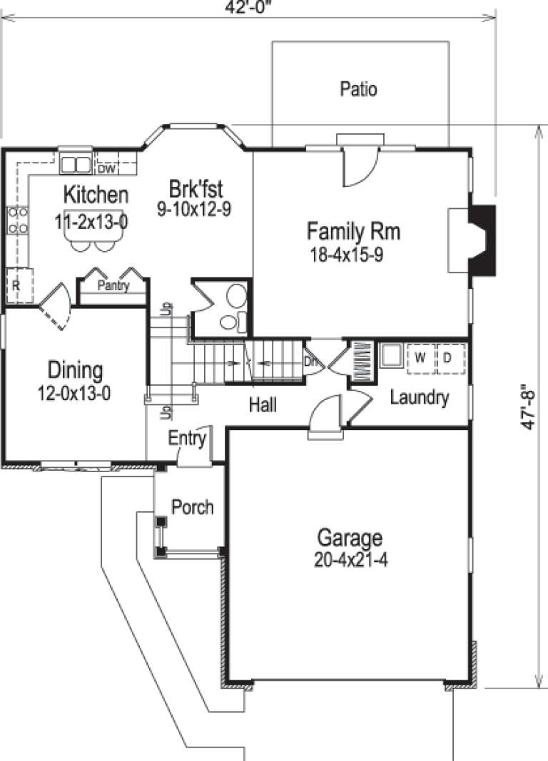 House Plan House Plan #14571 Drawing 1