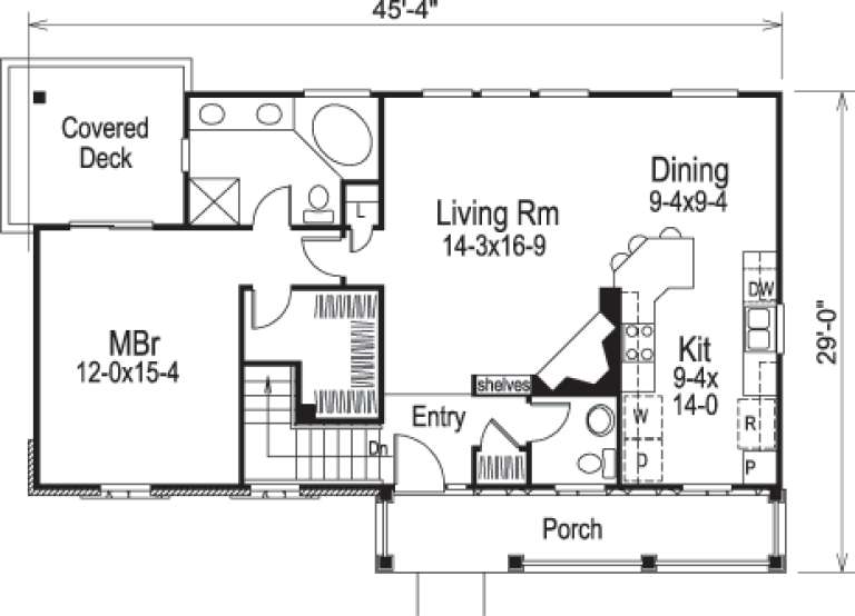 House Plan House Plan #14572 Drawing 1