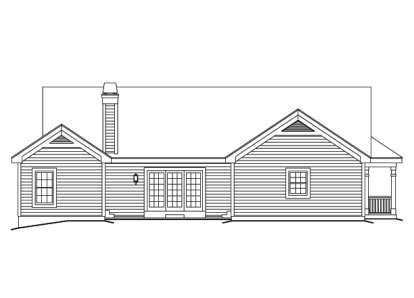 Country House Plan #5633-00150 Elevation Photo