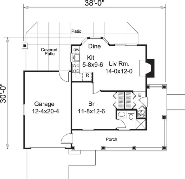 House Plan House Plan #14575 Drawing 1
