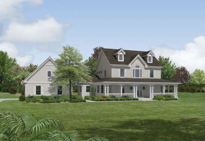 House Plan House Plan #14578 Front Elevation