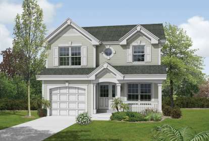 2 Bed, 2 Bath, 1167 Square Foot House Plan - #5633-00156