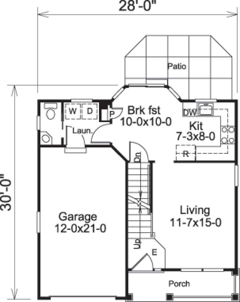 House Plan House Plan #14579 Drawing 1