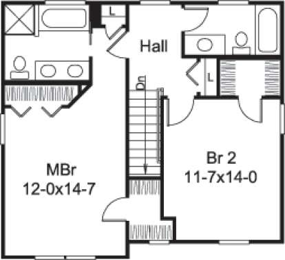 House Plan House Plan #14579 Drawing 2