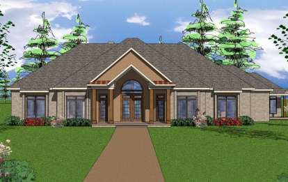 3 Bed, 2 Bath, 2844 Square Foot House Plan - #6471-00051