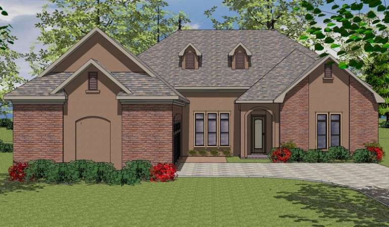 House Plan House Plan #14587 Front Elevation
