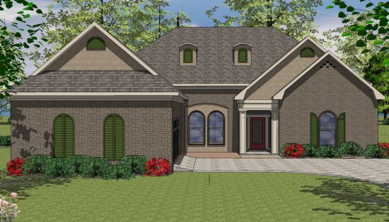House Plan House Plan #14588 Front Elevation