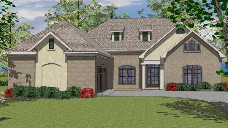 House Plan House Plan #14589 Front Elevation
