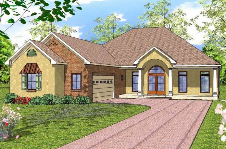 House Plan House Plan #14599 Front Elevation