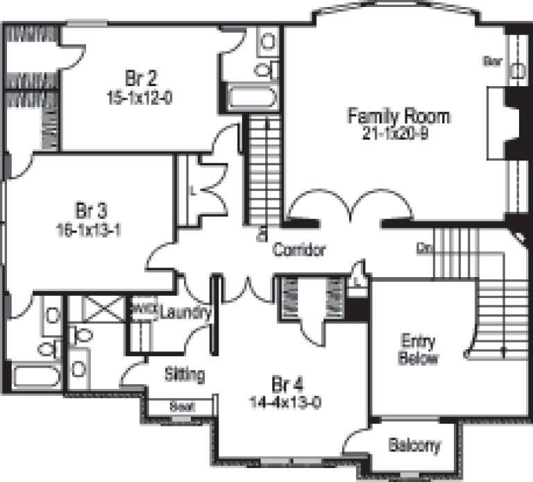 House Plan House Plan #14604 Drawing 2