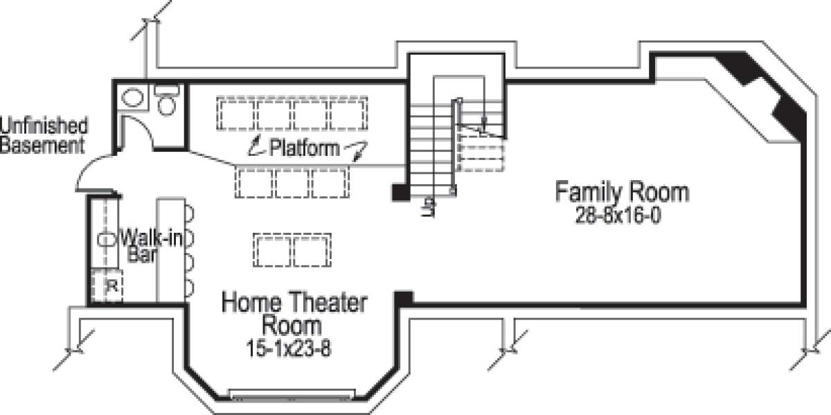 Floorplan 2 for House Plan #5633-00158