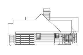 Ranch House Plan #5633-00158 Additional Photo