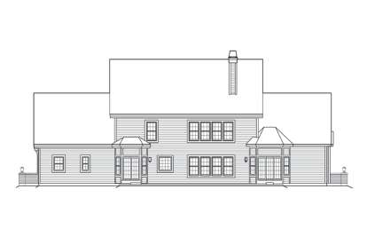 Country House Plan #5633-00160 Elevation Photo
