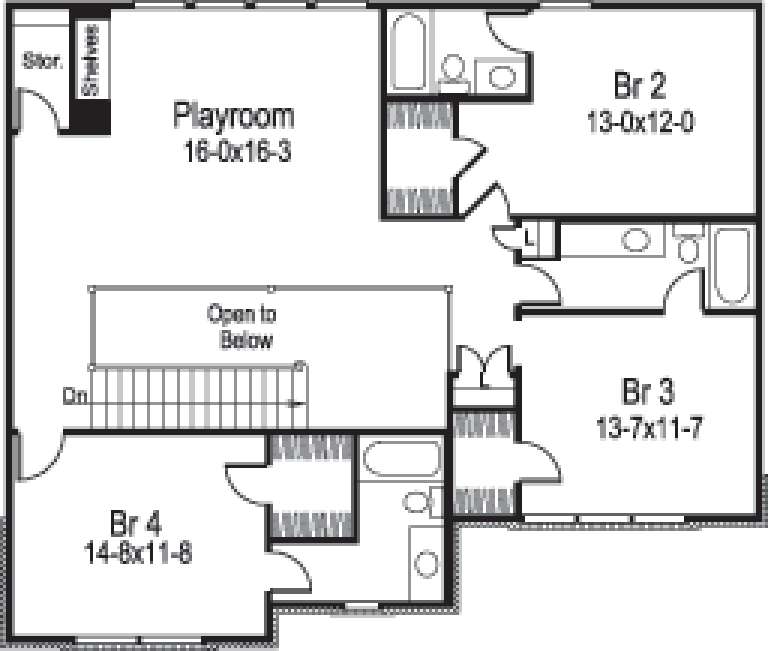 House Plan House Plan #14607 Drawing 2
