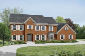 Traditional House Plan #5633-00161 Elevation Photo