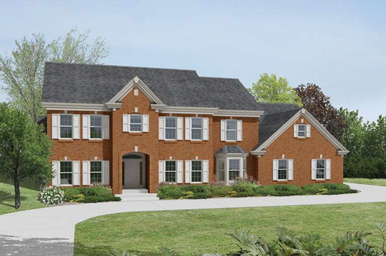 Traditional House Plan #5633-00161 Elevation Photo