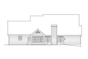 Traditional House Plan #5633-00161 Elevation Photo