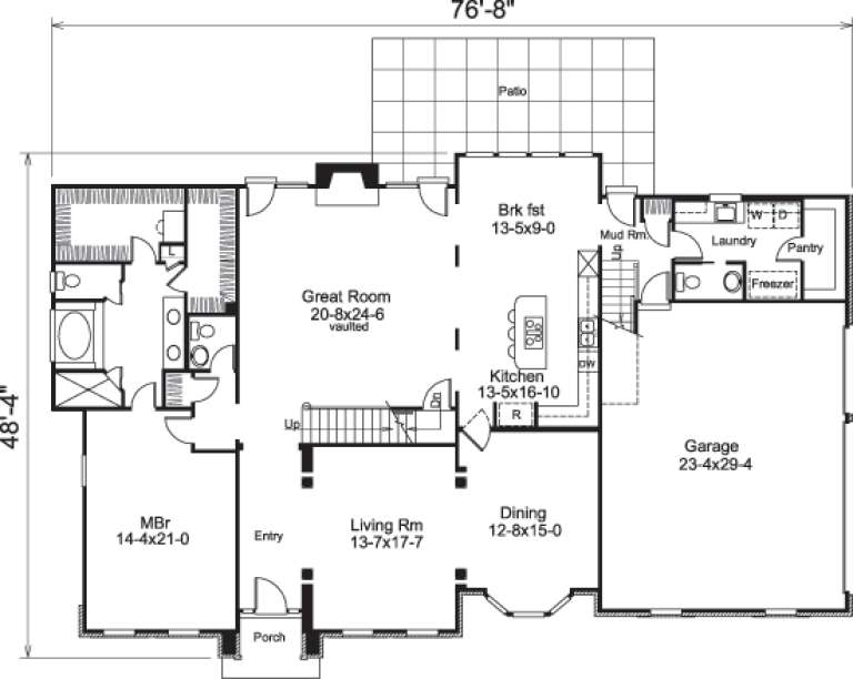 House Plan House Plan #14608 Drawing 1