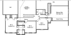 Floorplan 2 for House Plan #5633-00161