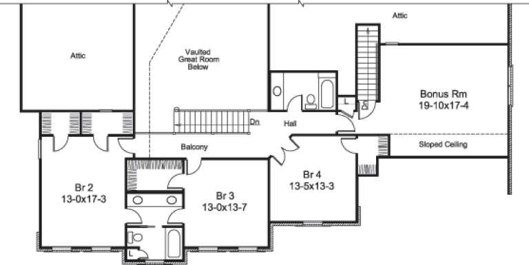 House Plan House Plan #14608 Drawing 2